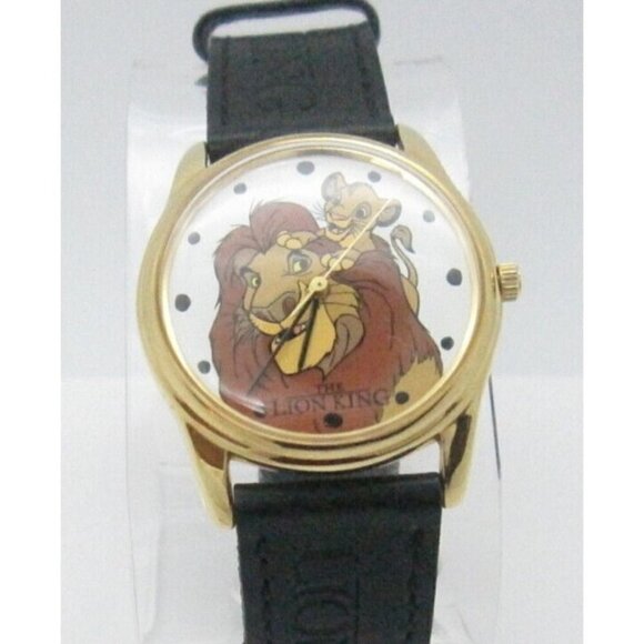 Men Timex Lion King Mufasa Simba Quartz WR Analog 34mm Dial Causal Watch (F225) - Picture 1 of 9